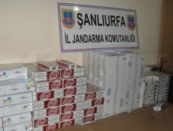 Siverek'te 1045 Karton Kaçak Sigara Ele Geçirildi