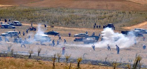 Taş ocağı meydan savaşı!