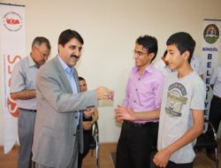 Dereceye Girenler Ödüllendirdi