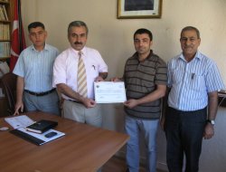 Bahçecilik Eğitimi Alanlara Sertifika Verildi