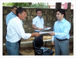 Sason'da Çilek Kursu Sertifikaları Verildi