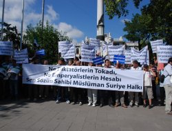 Müslüman Suriye Halkının Yanındayız