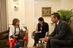 Danimarka Dışişleri Bakanı Jensen Gaziantep’te