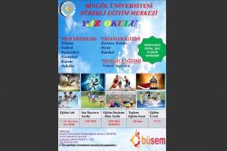 Bingöl Üniversitesinde çocuklar için yaz okulu