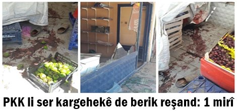 PKK li ser kargehekê de berik reşand: 1 mirî