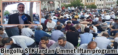 Bingöllü STK’lardan Ümmet İftarı programı foto