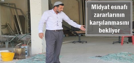 Midyat esnafı zararlarının karşılanmasını bekliyor