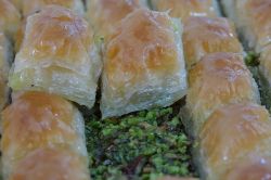 Gaziantepli baklavacıların bayram mesaisi foto