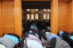 Van'da bayram namazına yoğun ilgi foto
