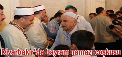 Diyarbakır'da bayram namazı coşkusu foto