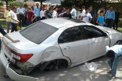 Muş-Bitlis Karayolu'nda kaza: 1 yaralı