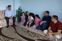 HÜDA PAR'dan Gaziantep'teki şehit, tutuklu ve yetim ailelerine ziyaret foto