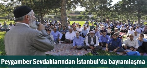 Peygamber Sevdalılarından İstanbul’da bayramlaşma