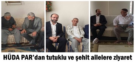 HÜDA PAR’dan Diyarbakır'da tutuklu ve şehit ailelere ziyaret foto