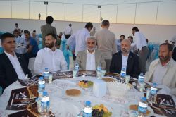 Yapıcıoğlu Demirer ailesinin düğününe katıldı