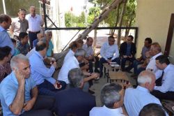 Batman Valisi Gercüş ilçesinde incelemelerde bulundu