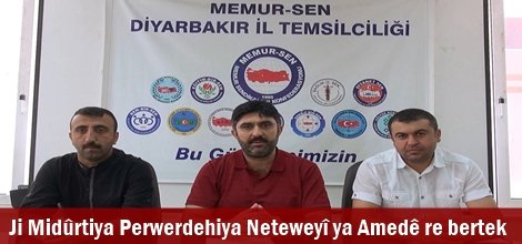 Ji Midûrtiya Perwerdehiya Neteweyî ya Bajarê Amedê re bertek