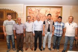 Kızıltepe Gazeteciler Cemiyeti'nden Mardin Valisi Yaman’a hayırlı olsun ziyareti foto