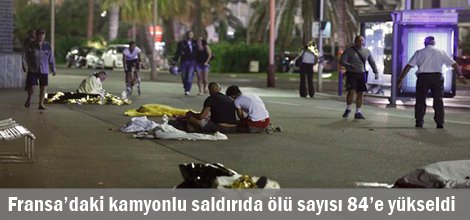 Fransa’daki ölü sayısı 84’e yükseldi