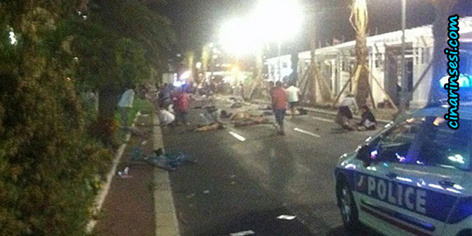 Fransa'da kamyon insanların arasında daldı: 30 ölü