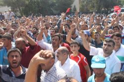 Şanlıurfa’da öfkeli halk Tugay Komutanlığına yürümek istedi