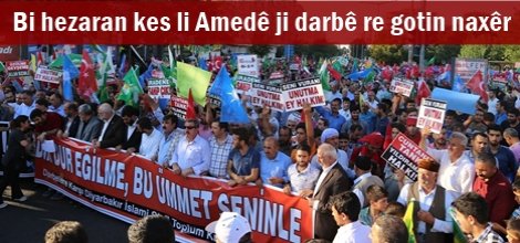 Bi hezaran Diyarbekirî ji darbê re gotin naxêr