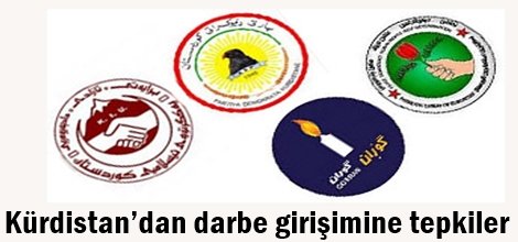 Kürdistan’dan darbe girişimine tepkiler
