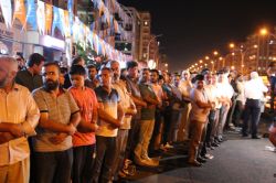 Diyarbakır’da hayatın kaybedenler için gıyabi cenaze namazı kılındı