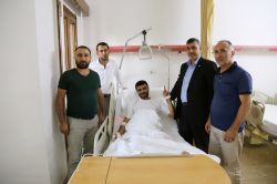 HÜDA PAR darbeciler tarafından yaralananları ziyaret etti