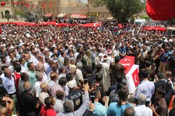 Gölbaşı’ndaki saldırıda hayatını kaybeden polis Midyat'ta defnedildi foto