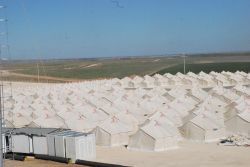 Çadır kentte çıkan yangında bir çocuk yanarak öldü