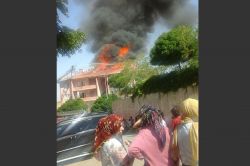 Batman’da Kuyubaşı Toki'de çıkan yangında korkulu anlar yaşandı foto