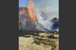 Karlıova’da yangın