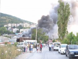 Bursa'da büyük yangın