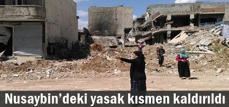 Nusaybin’deki yasak kısmen kaldırıldı
