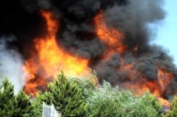 Gaziantep’te restoran yangını