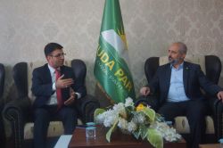 Yeni Dünya Partisi'nden HÜDA PAR'a ziyaret
