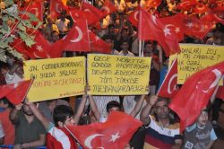 Batman’da darbe nöbeti 15’inci gününde