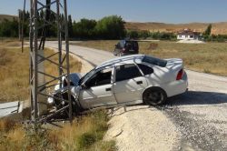 Elazığ’da maddi hasarlı trafik kazası