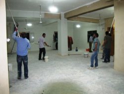 Bir Gecede Caminin Tadilatı Bitirildi (Foto)