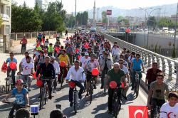 Darbe girişimine tepki amaçlı pedal çevirdiler