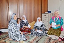 Kırsal alandaki kadınlara eğitim düzenlendi