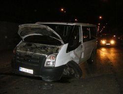 Çocuğa Çarpmayayım Derken Kaza Yaptı