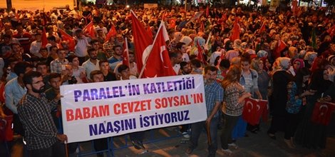 "Parelel’in katlettiği babam Cevzet Soysal’ın naaşını istiyoruz"