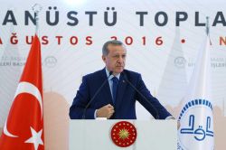 Cumhurbaşkanı Erdoğan Olağanüstü Din Şûrası’nda konuştu