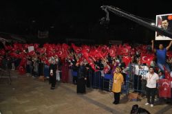 Engellilerden darbe karşıtı gösteriye destek