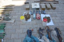 Yüklü miktarda mühimmat ele geçirildi