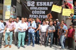 DBP’li Belediyenin mağdur ettiği 52 esnaf çözüm bekliyor