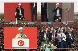 Yenikapı Mitingi Kur’an tilavetiyle başladı