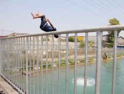 Sulama Kanalında Tehlikeli Serinlik